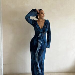 Selena Ruffle Dress