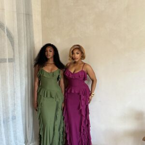 Riviera frill maxi (pre order)