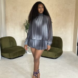 Prisma Cascade Set ( Grey Ombré Print)